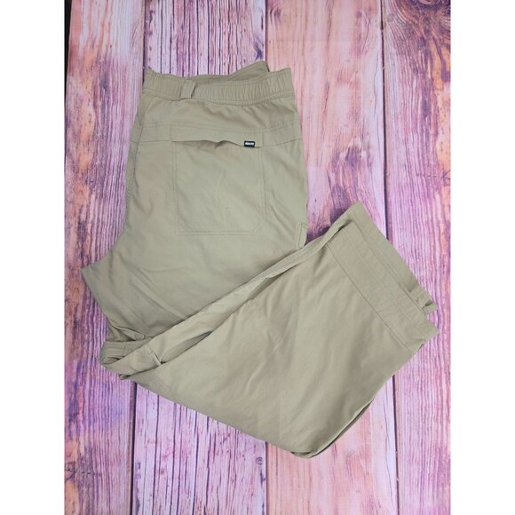 REI Co-Op Mens Convertible Pants 42x28 Nylon/Spandex Beige - Picture 3 of 9